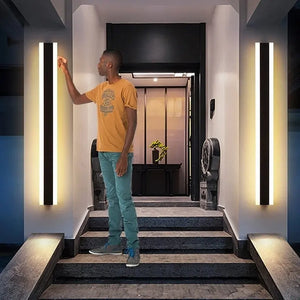 Siena Outdoor Contemporary Wall Lights Seus Lighting