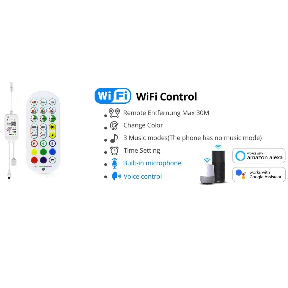 Smart WiFi LED Rgb Strip Light  Seus Lighting