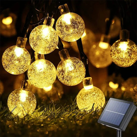 Solar Dimmable Outdoor String Lights