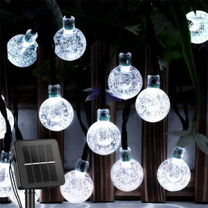 Solar Dimmable Outdoor String Lights Seus Lighting