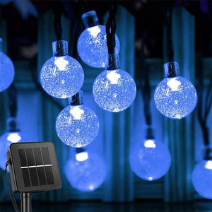 Solar Dimmable Outdoor String Lights Seus Lighting