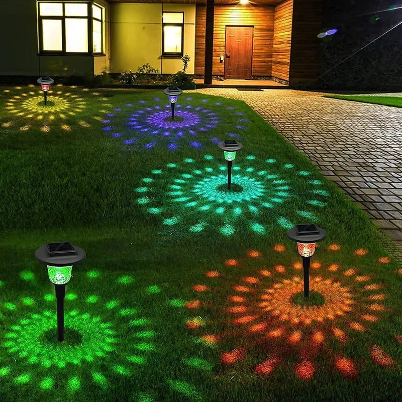 Solar Rgb Landscape Lights  Seus Lighting