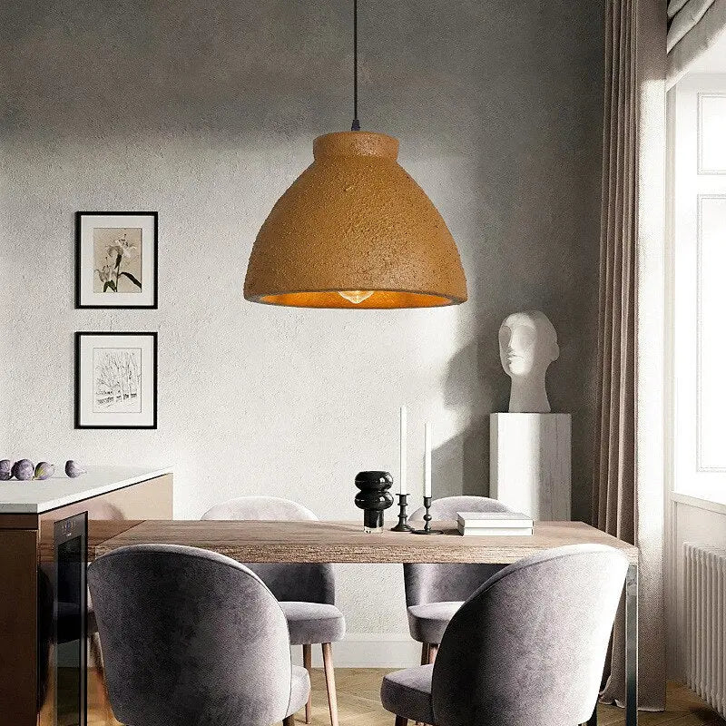Style Clay Dome Pendant Light  Seus Lighting