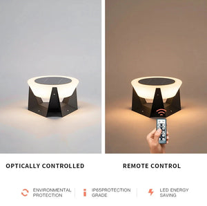 Sunlit Modern Outdoor Led Solar Light  Seus Lighting