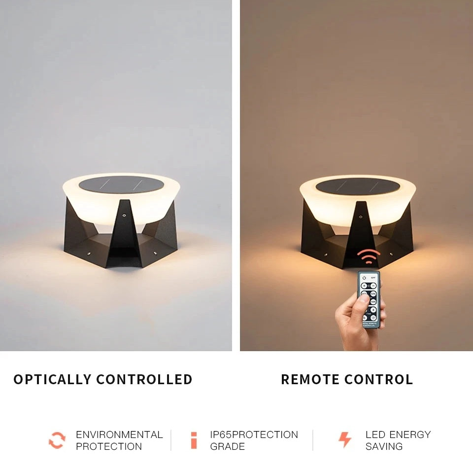 Sunlit Modern Outdoor Led Solar Light  Seus Lighting