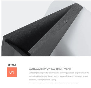 Sunlit Modern Outdoor Led Solar Light  Seus Lighting