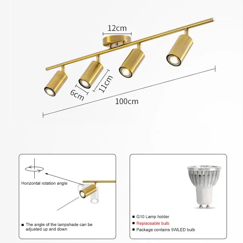 Surface Mounted Minimalist Modern Track Led Lighting  Seus Lighting