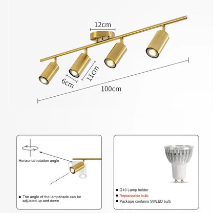 Surface Mounted Minimalist Modern Track Led Lighting  Seus Lighting