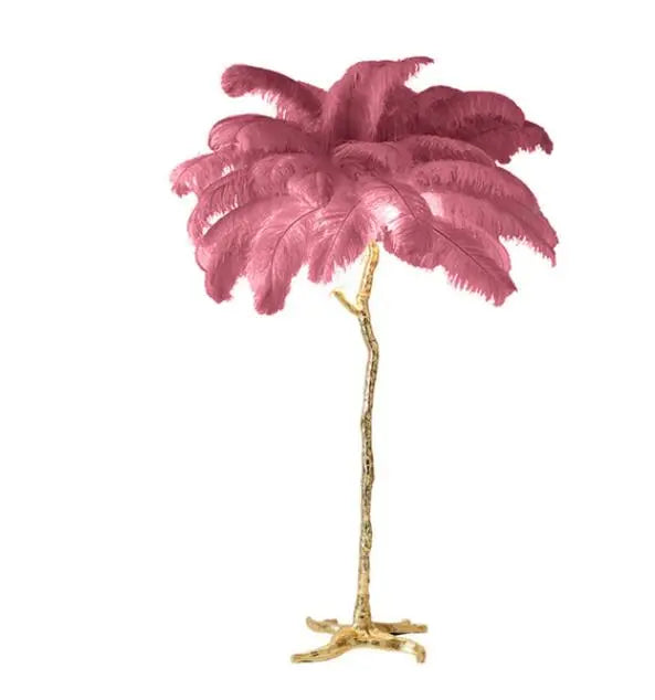 Talissa Feather Floor Lamp Seus Lighting