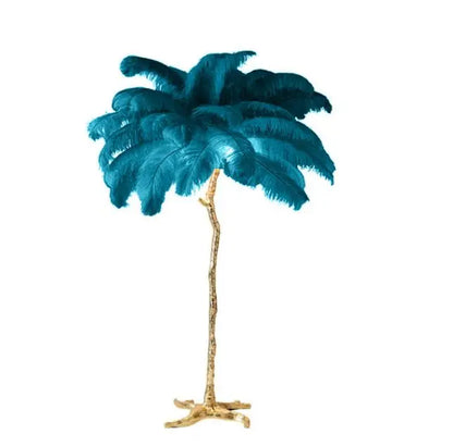 Talissa Feather Floor Lamp Seus Lighting