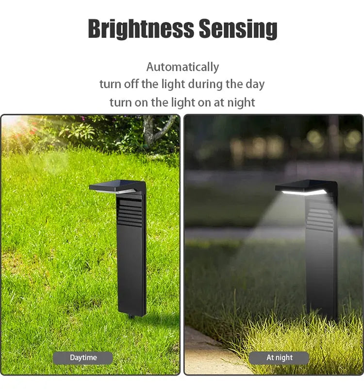 Tessa Bollard Solar Pathway Lights  Seus Lighting