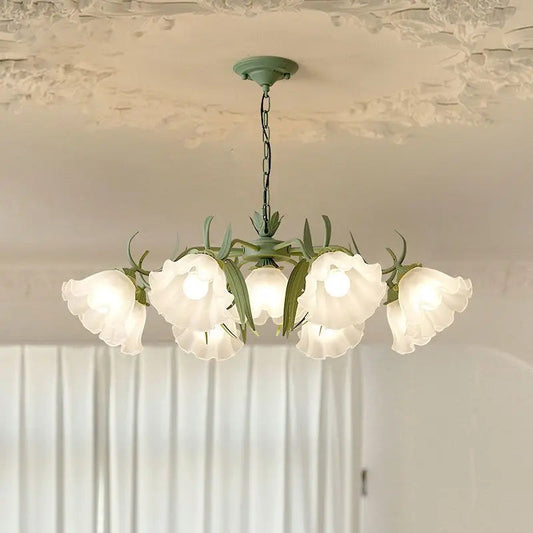 Tina Green French Style Flower Chandelier  Seus Lighting
