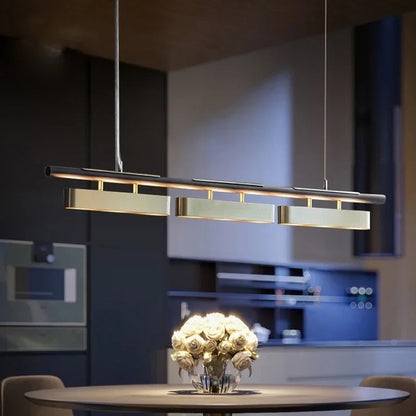 Torin Contemporary Rectangular Chandelier  Seus Lighting
