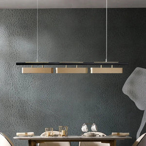 Torin Contemporary Rectangular Chandelier  Seus Lighting