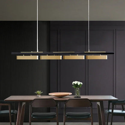 Torin Contemporary Rectangular Chandelier  Seus Lighting