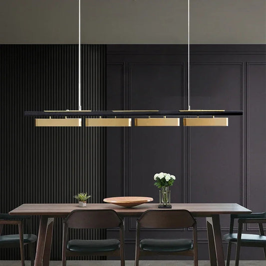 Torin Contemporary Rectangular Chandelier  Seus Lighting