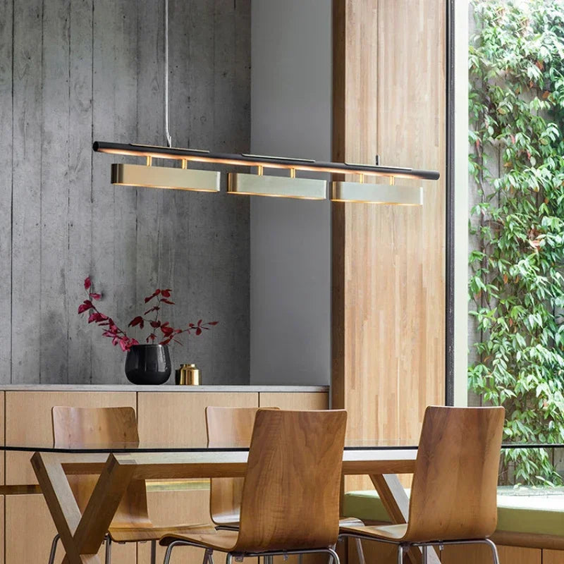 Torin Contemporary Rectangular Chandelier  Seus Lighting