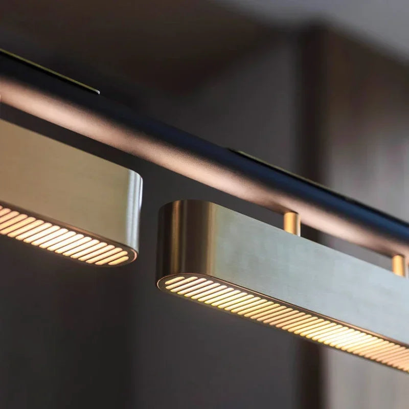 Torin Contemporary Rectangular Chandelier  Seus Lighting