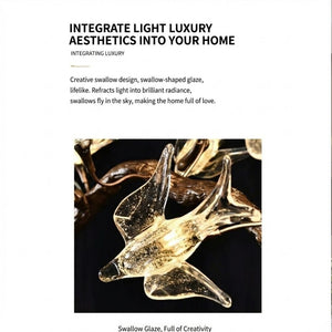 Trevi Brass Tree Branch Chandelier  Seus Lighting