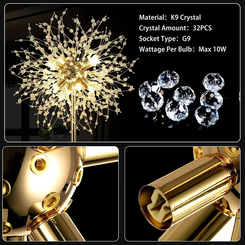 Yuna Modern Flower Floor Lamp  Seus Lighting