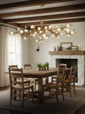 Zenth Vintage Flower Chandelier  Seus Lighting